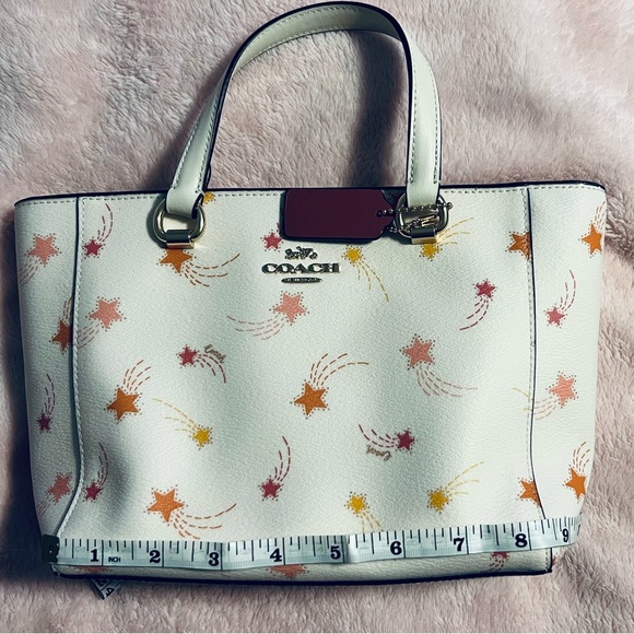 NWOT Coach Alice Satchel LIMITED EDITION Shooting Star Print Bag! - Picture 9 of 16